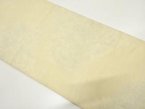 アンティーク　草花模様織り出し袋帯（材料）